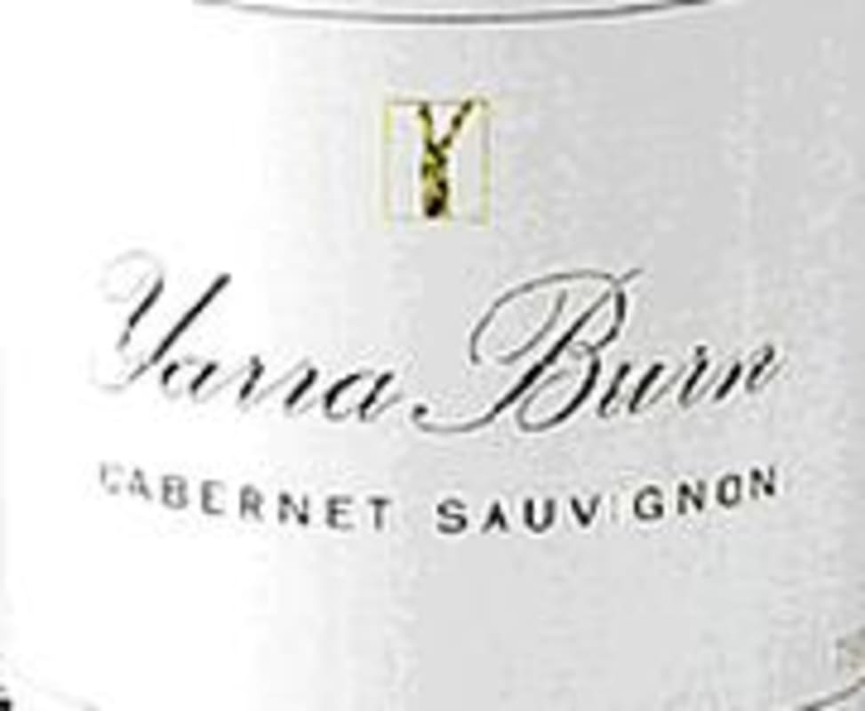 Yarra Burn Cabernet Sauvignon 2000 Front Label