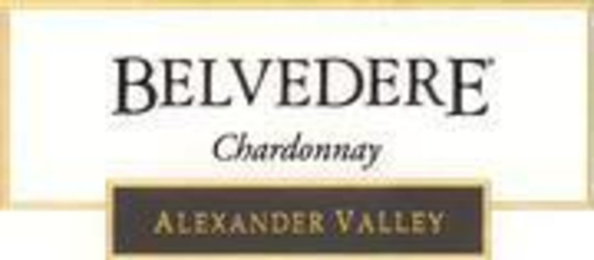 Belvedere Alexander Valley Chardonnay 1997 Front Label