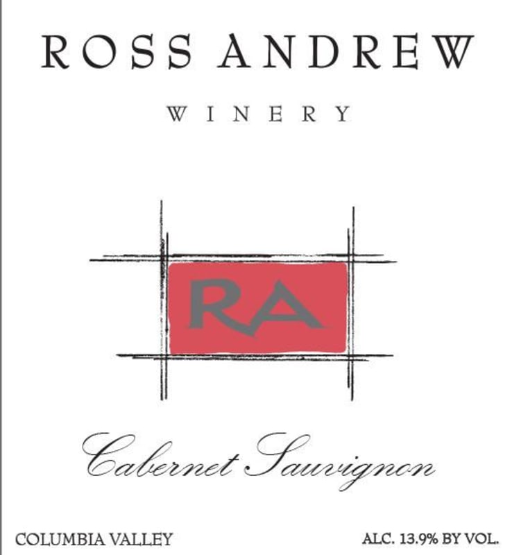 Ross Andrew Winery Cabernet Sauvignon 2013 Front Label