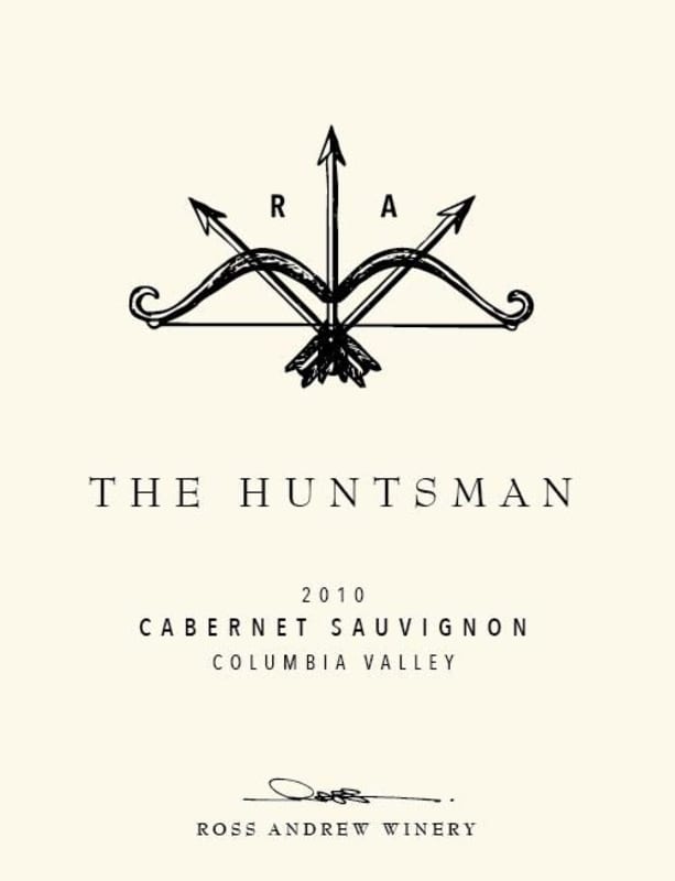 Ross Andrew Winery The Huntsman Cabernet Sauvignon 2010 Front Label