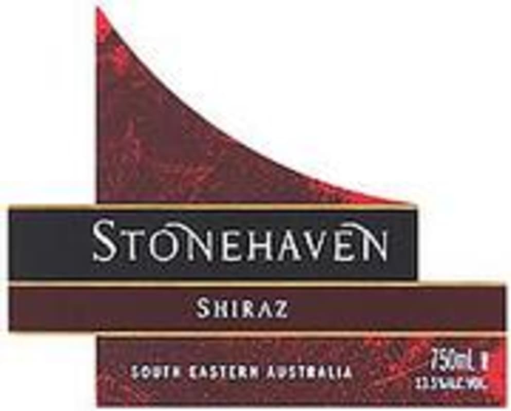 Stonehaven Shiraz 2001 Front Label
