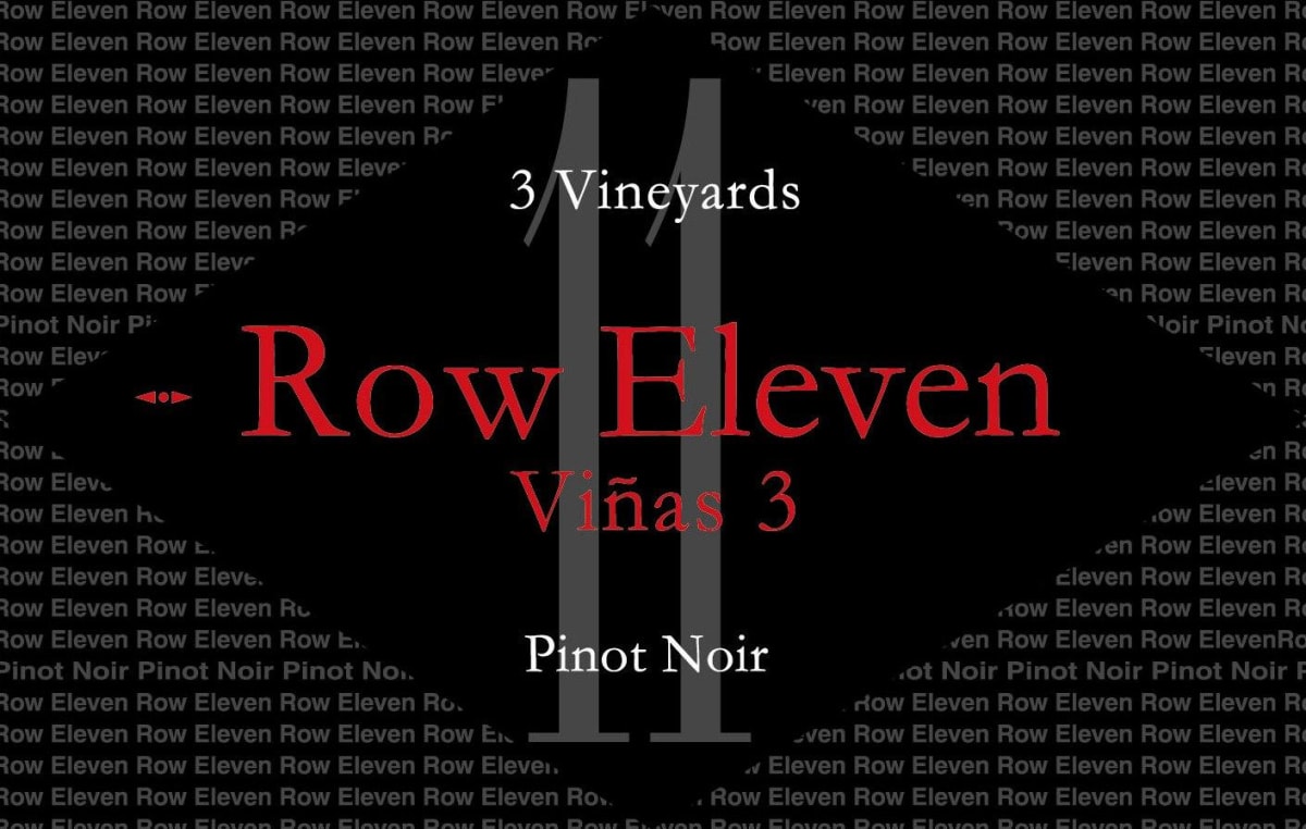 Row Eleven Vinas 3 Pinot Noir 2009 Front Label