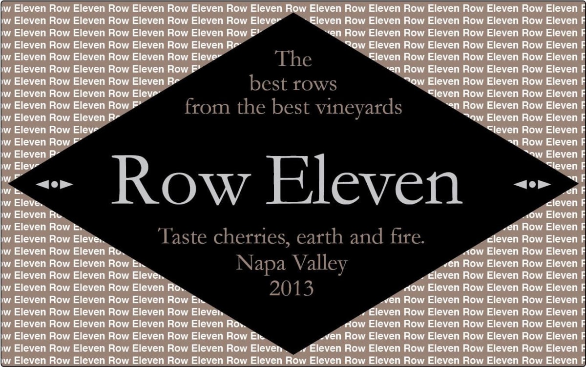 Row Eleven Russian River Pinot Noir 2013 Front Label