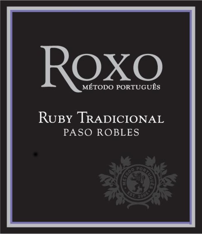 Roxo Port Cellars Ruby Tradicional 2011 Front Label