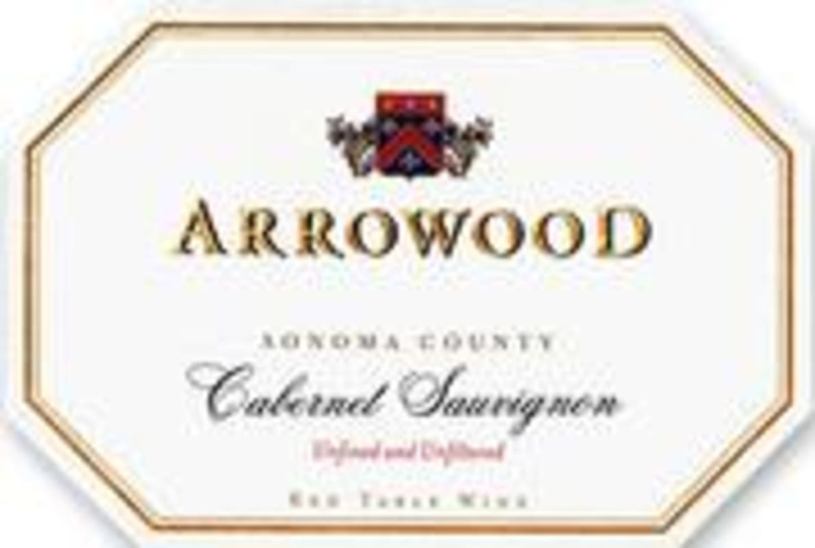 Arrowood Sonoma Cabernet Sauvignon 1999 Front Label
