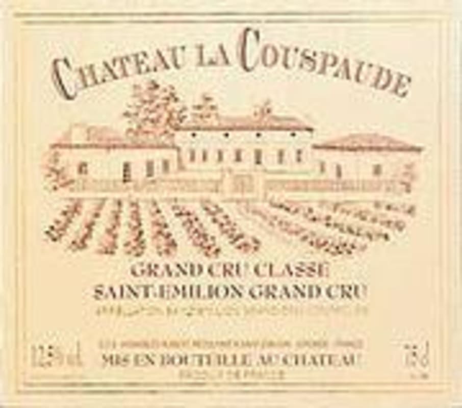 Chateau La Couspaude 2000 Front Label