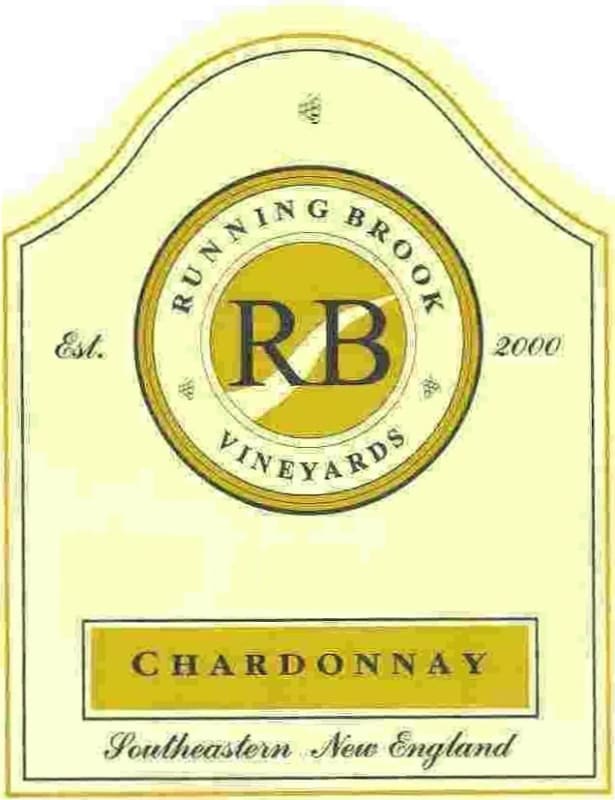 Running Brook Vineyards & Winery Southeastern New England Chardonnay 2013 Front Label
