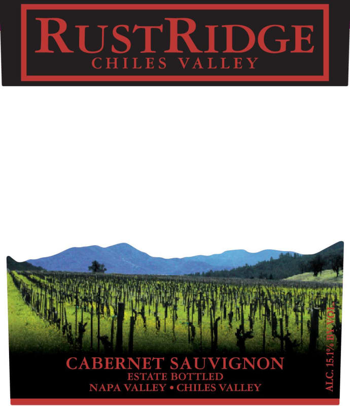 RustRidge Winery Cabernet Sauvignon 2007 Front Label