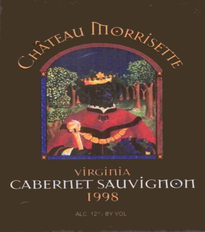 Chateau Montlisse Cabernet Sauvignon 1998 Front Label