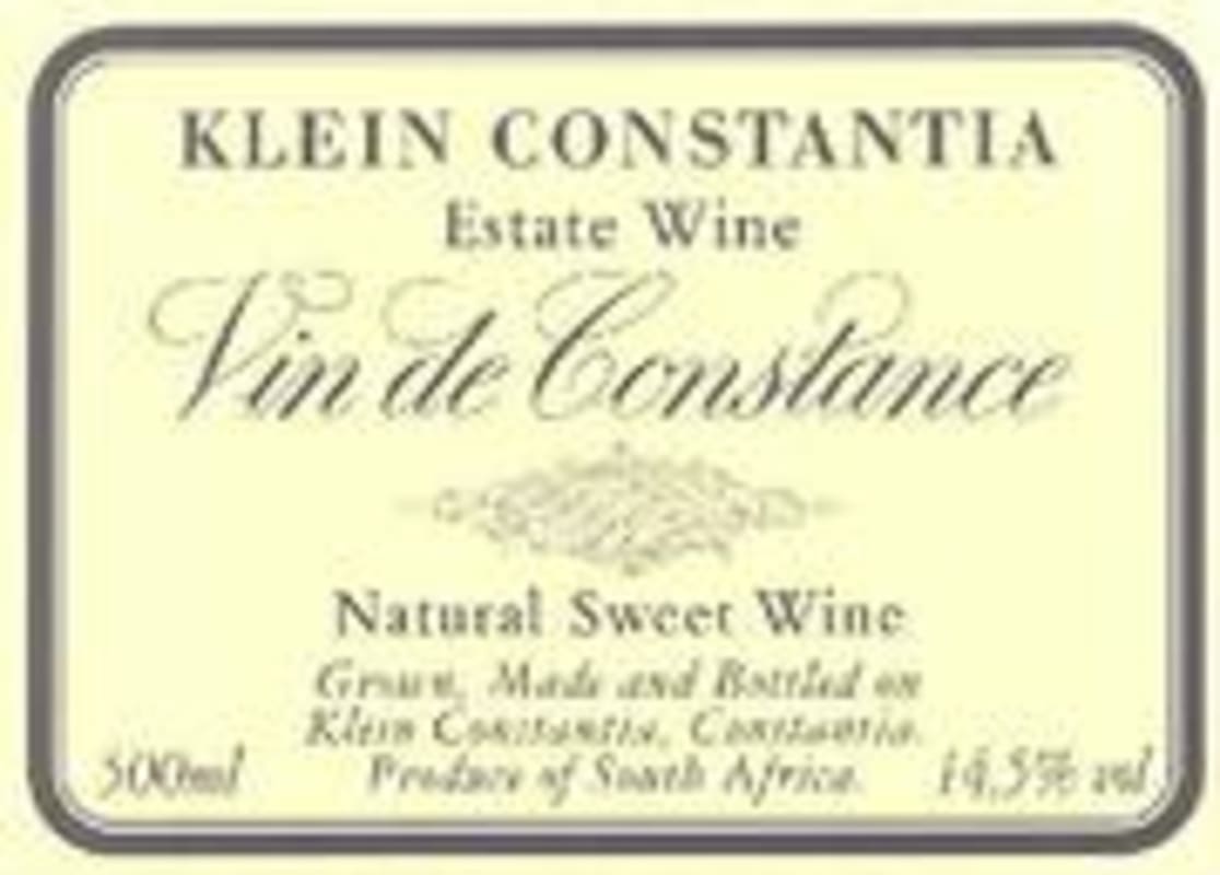 Klein Constantia Vin de Constance (500ML) 1997 Front Label