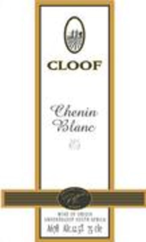 Cloof Chenin Blanc 2001 Front Label