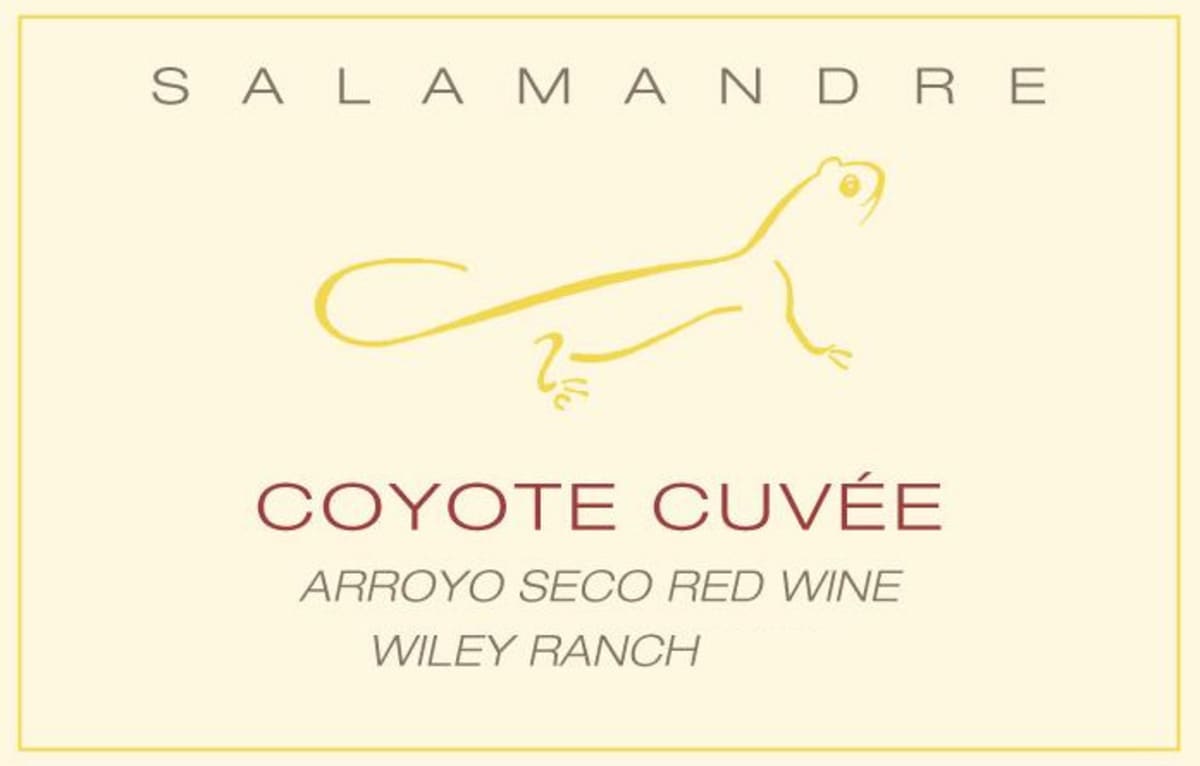 Salamandre Wine Cellars Coyote Cuvee Wiley Ranch 2007 Front Label
