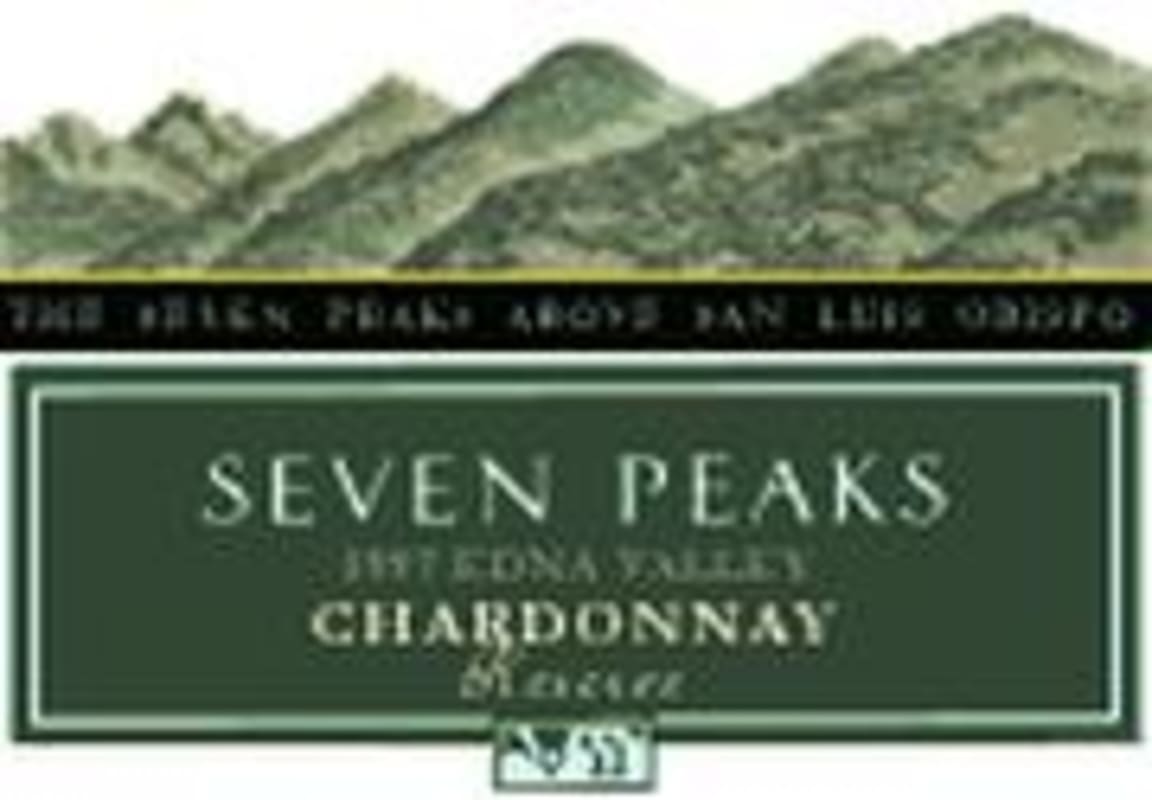 Seven Peaks Reserve Chardonnay 1997 Front Label
