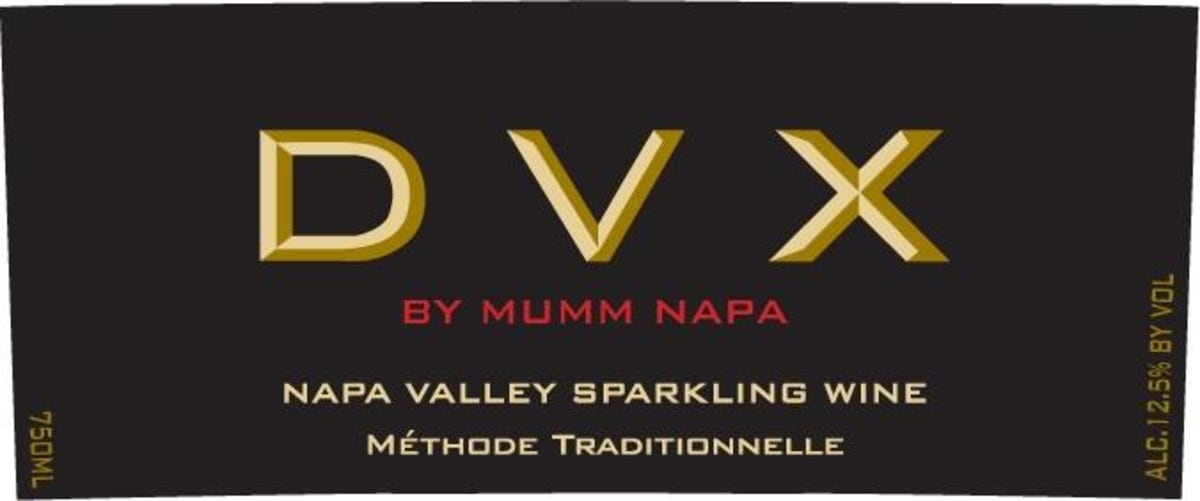 Mumm DVX Brut 2009 Front Label