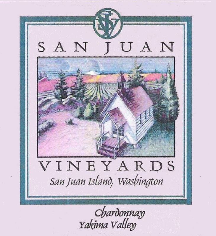 San Juan Vineyards Chardonnay 2013 Front Label
