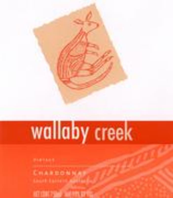Wallaby Creek Chardonnay 2000 Front Label