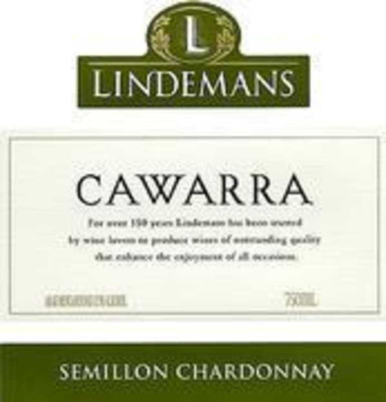 Lindeman’s Bin Series Cawarra Semillon Chardonnay 2002 Front Label