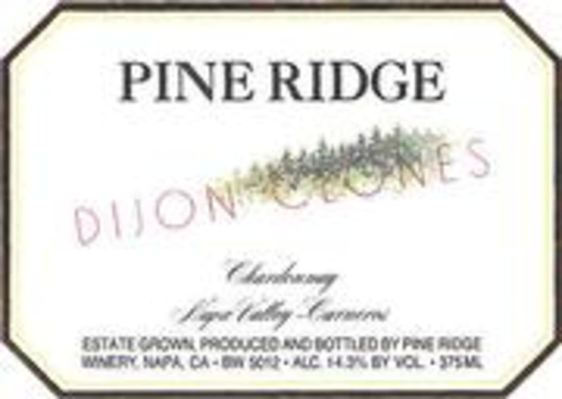 Pine Ridge Carneros Chardonnay 2001 Front Label