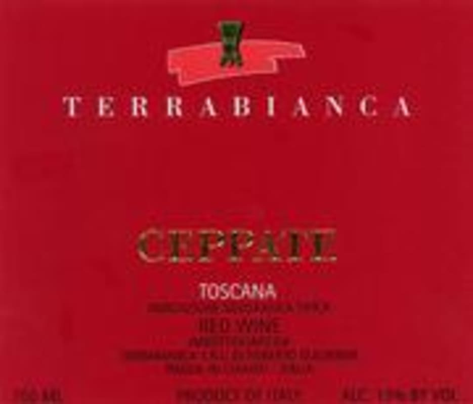 Terrabianca Ceppate 1998 Front Label