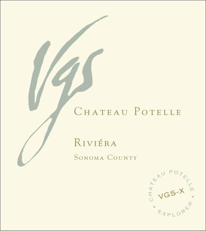 Chateau Potelle VGS Explorer Riviera Rose 2015 Front Label