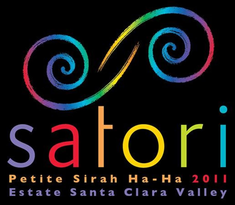 Satori Cellars Petite Sirah Ha Ha 2011 Front Label