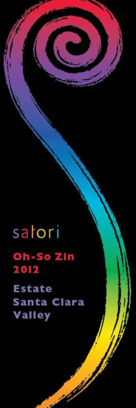 Satori Cellars Oh So Zin 2012 Front Label