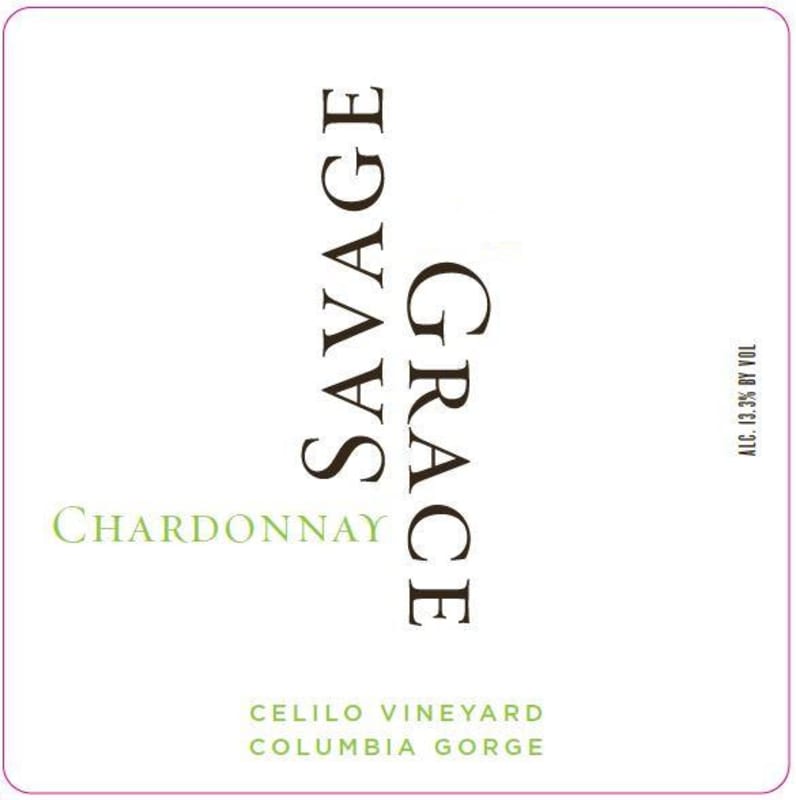 Savage Grace Wines Celilo Vineyard Chardonnay 2013 Front Label
