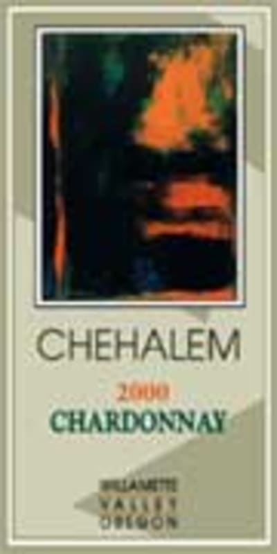 Chehalem Chardonnay 2000 Front Label