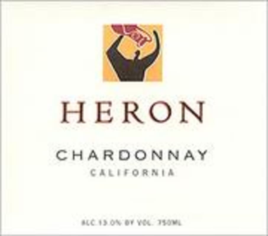 Heron Chardonnay 2001 Front Label