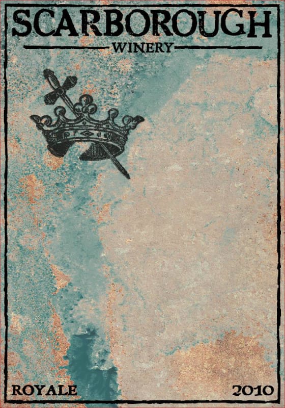 Scarborough Winery O Shea Scarborough The Royale 2010 Front Label