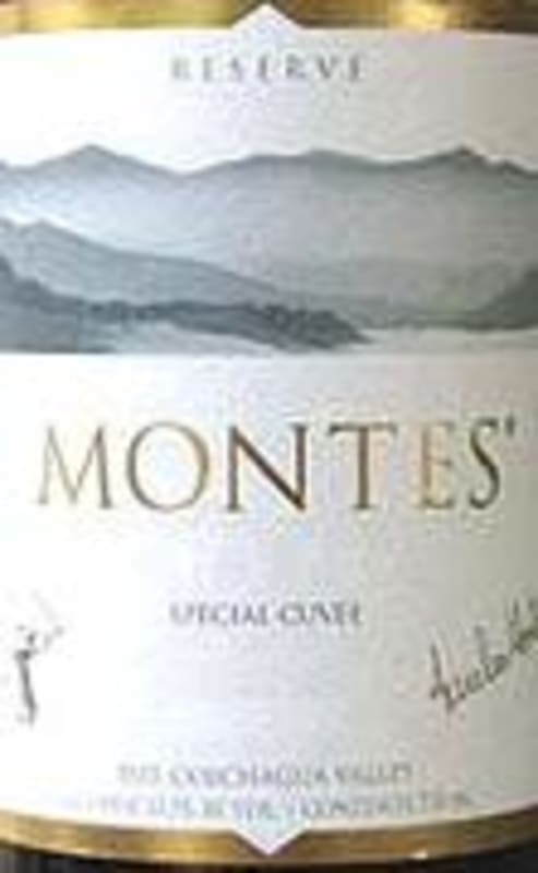 Montes Fume Blanc 2001 Front Label