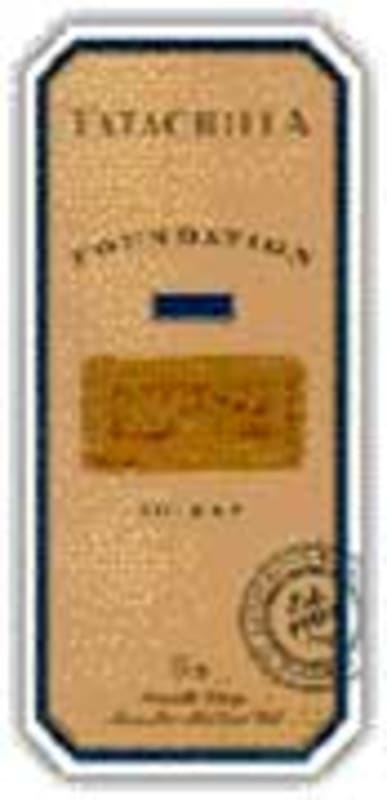 Tatachilla Foundation Shiraz 1998 Front Label
