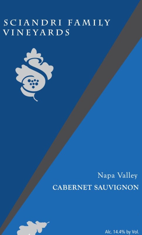 Sciandri Family Vineyards Cabernet Sauvignon 2009 Front Label