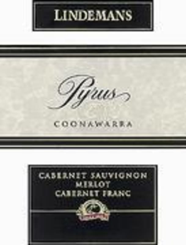 Lindeman’s Bin Series Coonawarra Pyrus 1999 Front Label