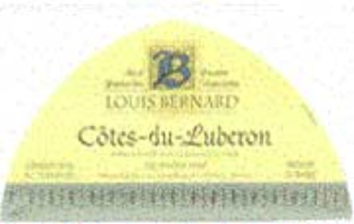 Louis Bernard Cotes du Luberon 2001 Front Label