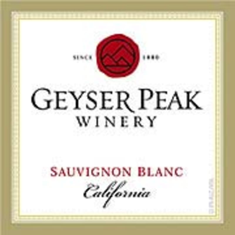Geyser Peak Sauvignon Blanc 2002 Front Label