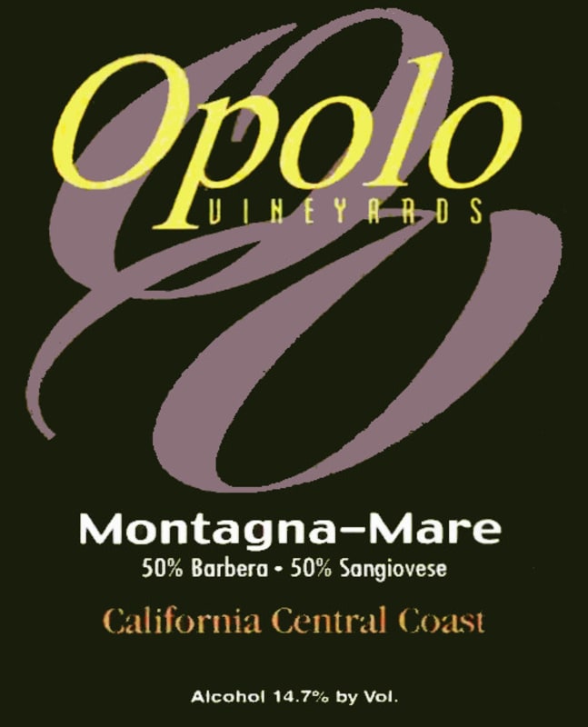 Opolo Montagna-Mare Red Blend 2006 Front Label