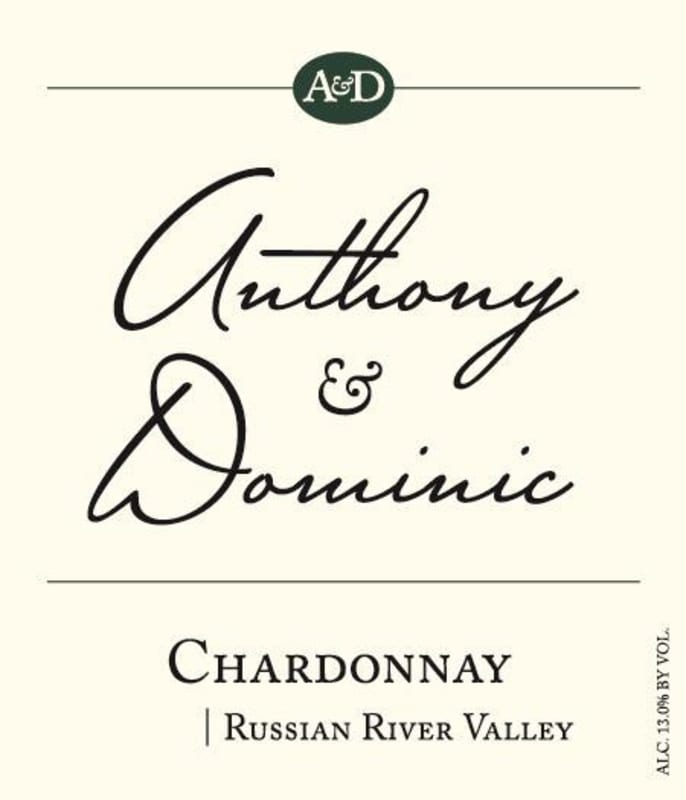 Scotto Family Cellars Anthony Dominic Chardonnay 2014 Front Label