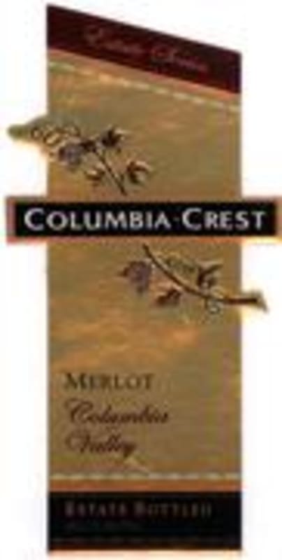 Columbia Crest Estate Series Merlot 1994 Front Label