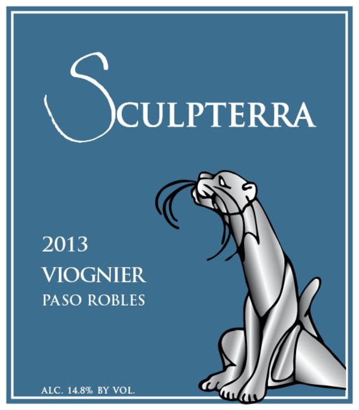Sculpterra Winery Viognier 2013 Front Label