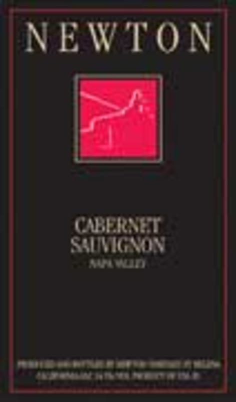 Newton Unfiltered Cabernet Sauvignon 2000 Front Label