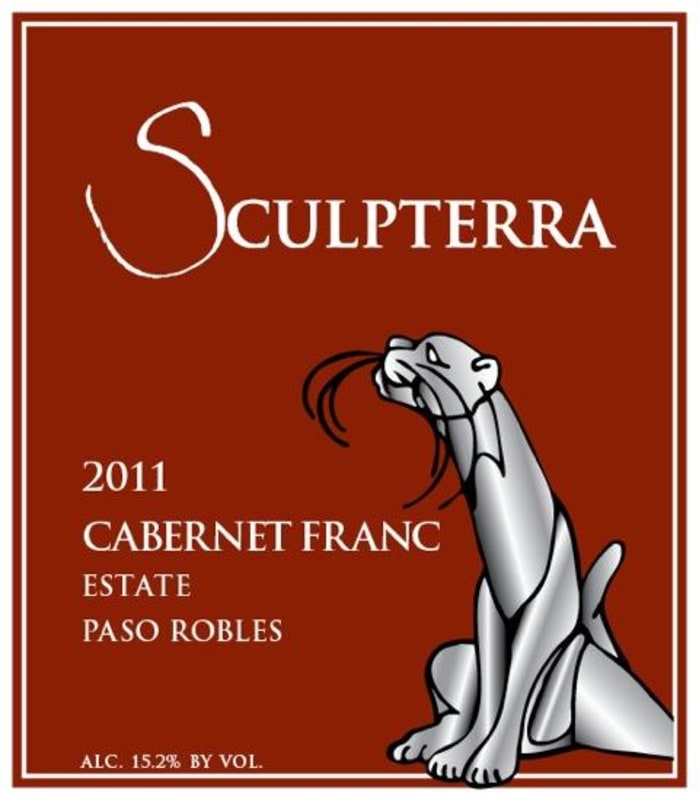 Sculpterra Winery Cabernet Franc 2011 Front Label