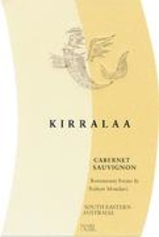 Kirralaa Cabernet Sauvignon 2001 Front Label
