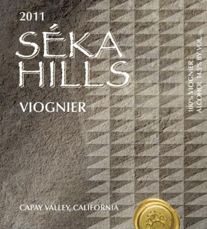 Seka Hills Viognier 2011 Front Label