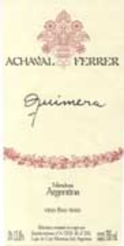 Achaval Ferrer Quimera 2000 Front Label