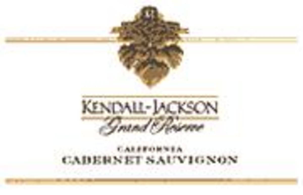 Kendall-Jackson Grand Reserve Cabernet Sauvignon 1995 Front Label