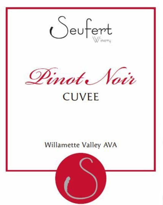 Seufert Winery Cuvee Pinot Noir 2011 Front Label