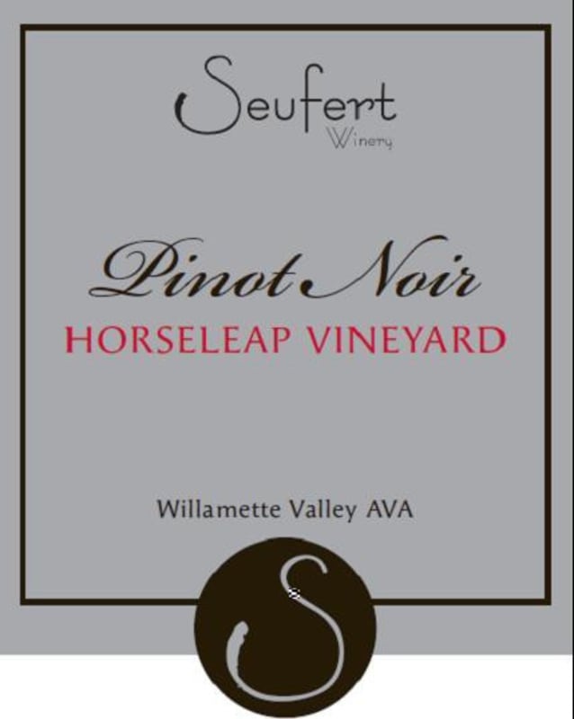 Seufert Winery Horseleap Vineyard Pinot Noir 2011 Front Label