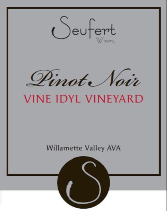 Seufert Winery Vine Idyl Vineyard Pinot Noir 2011 Front Label
