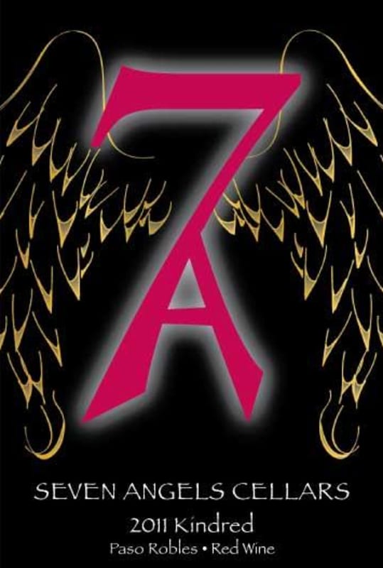 Seven Angels Cellars Kindred 2011 Front Label